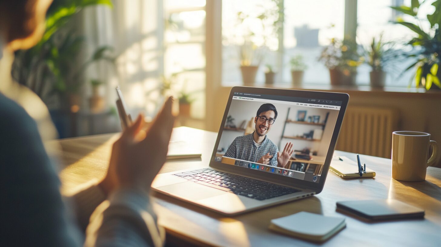 オンラインミーティングのイメージ